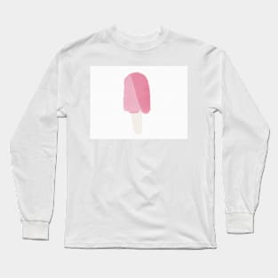 Strawberry-raspberry ice cream stick Long Sleeve T-Shirt